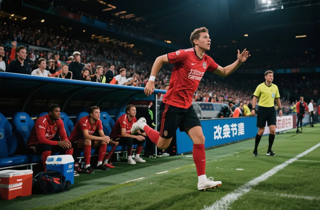 比赛关键时刻数据与替补影响示意图